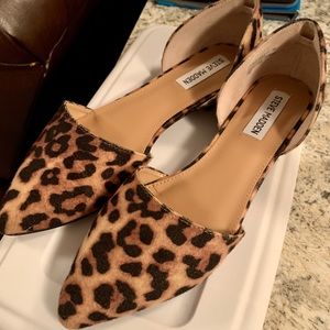 Steve Madden Leopard Flats